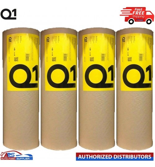 Q1 MASKING PAPER ROLL 18" - 450MM x 160Mtr BODY SHOP PAINT CAR MASKING APS